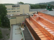 Surveillance des travaux de l'enveloppe du bâtiment (murs et toitures)